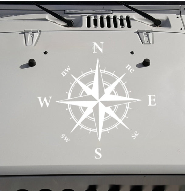 Car Compass Totem Sticker Decal