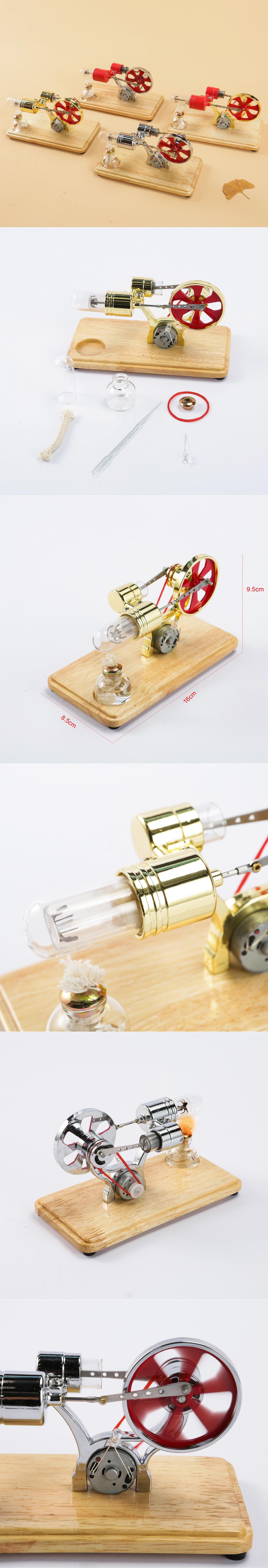 Four-color Stirling Generator Model Scientific Physics Experiment Scientific And Educational Toy