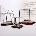 Newton's Cradle Square Frame — Perpetual Motion Desk Toy