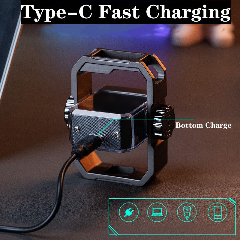 Double Arc Electric Pulse Lighter — Gyroscope Design