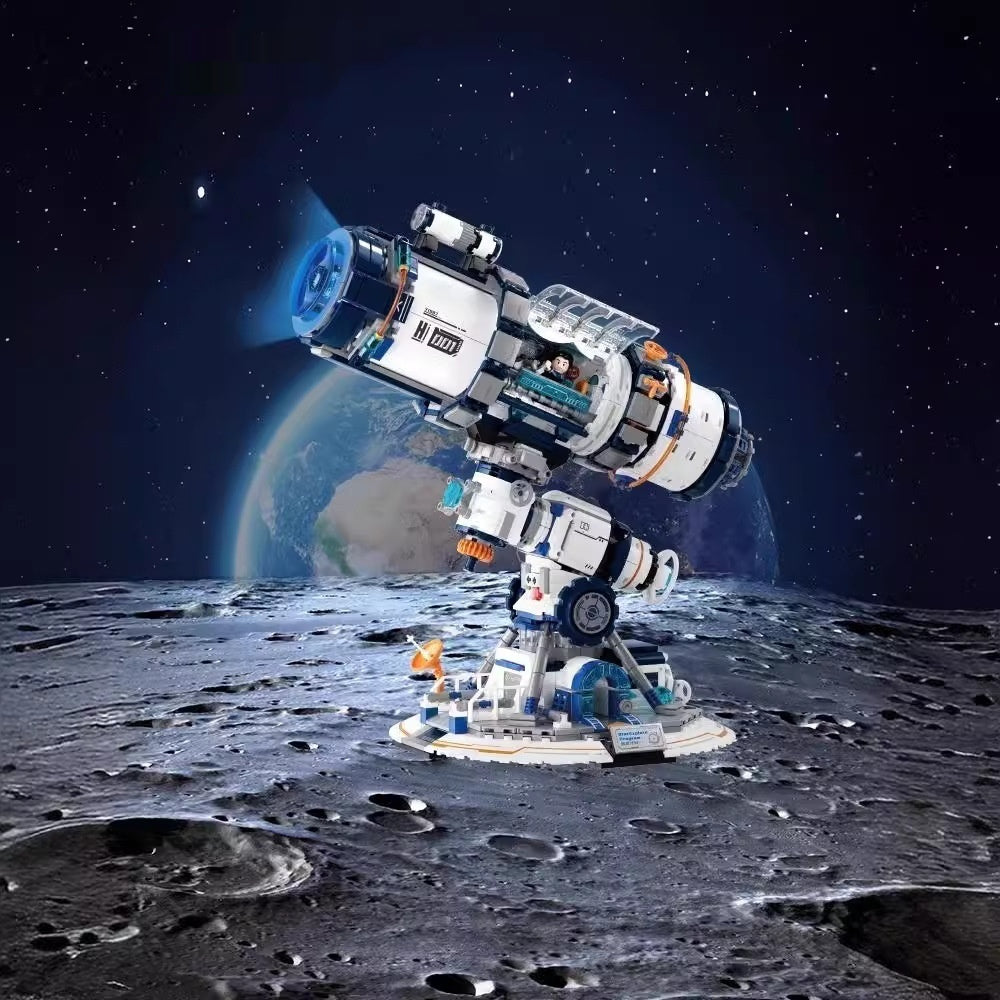 Star Explorer Telescope — Puzzle Assembly Model