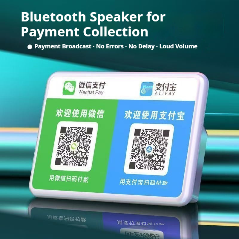 Plaque Bluetooth Speaker — Dual-Diaphragm Hi-Fi Sound