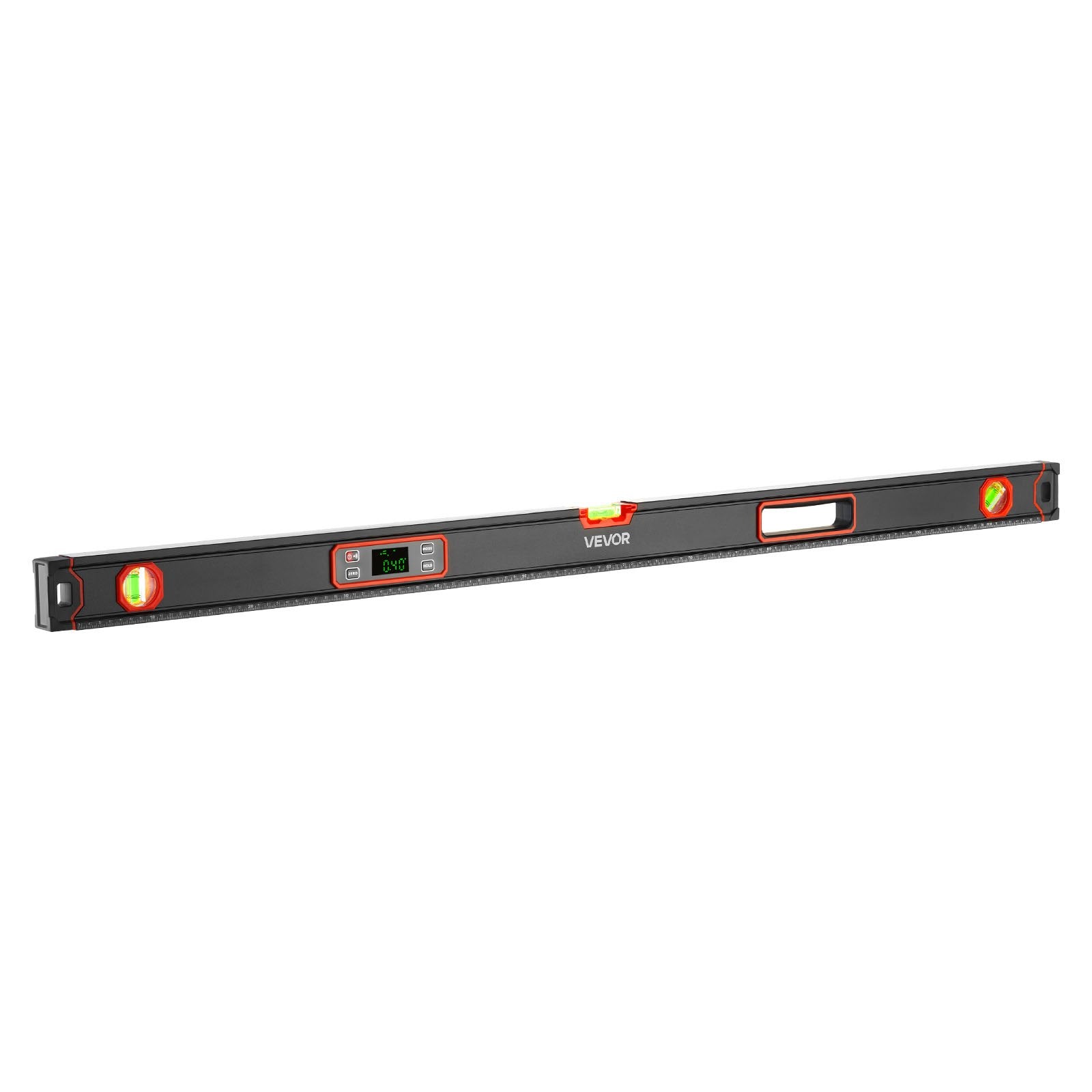 Digital Level, 48 In Length, Magnetic Electronic Level With LED Backlit Display, 360 Electronic Leveler Tool With 0 45 9