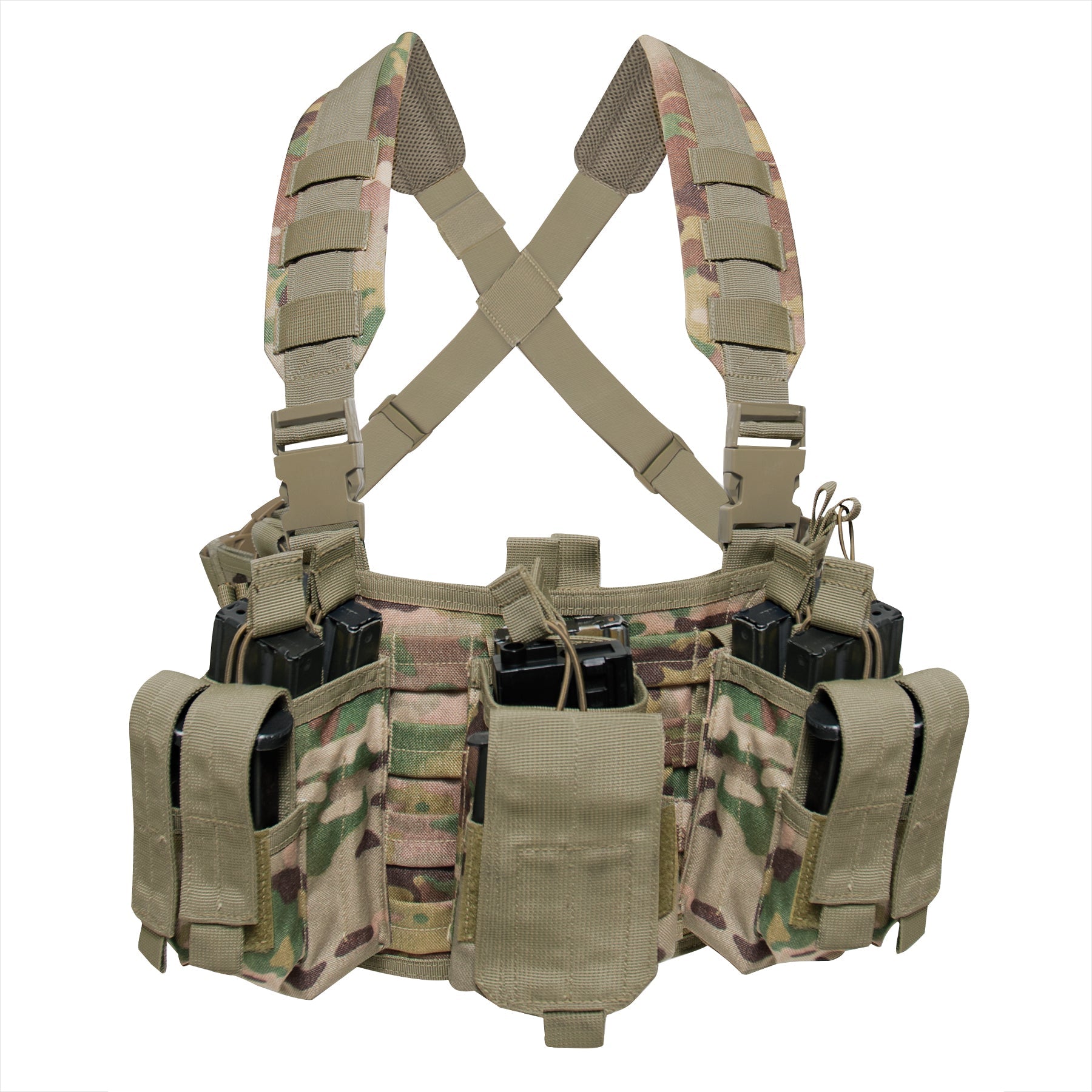 MOLLE Chest Rig — Adjustable Modular Harness for Field Operations
