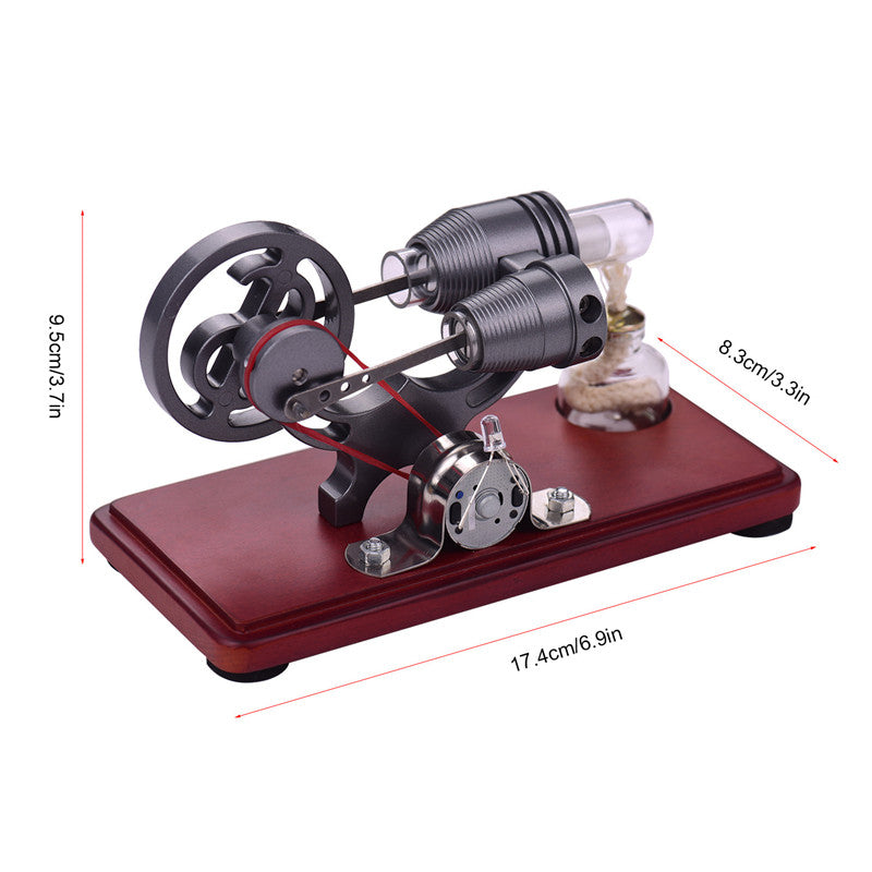 Experimental Stirling Engine Model Micro Engine