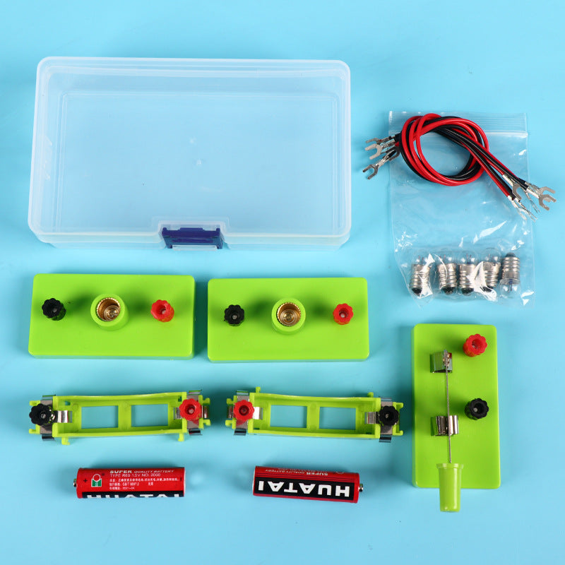 DIY Physics Circuit Kit — Series & Parallel Experiments