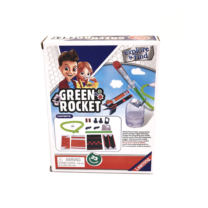 Eco-Friendly Rocket Science Experiment & Assembly Kit