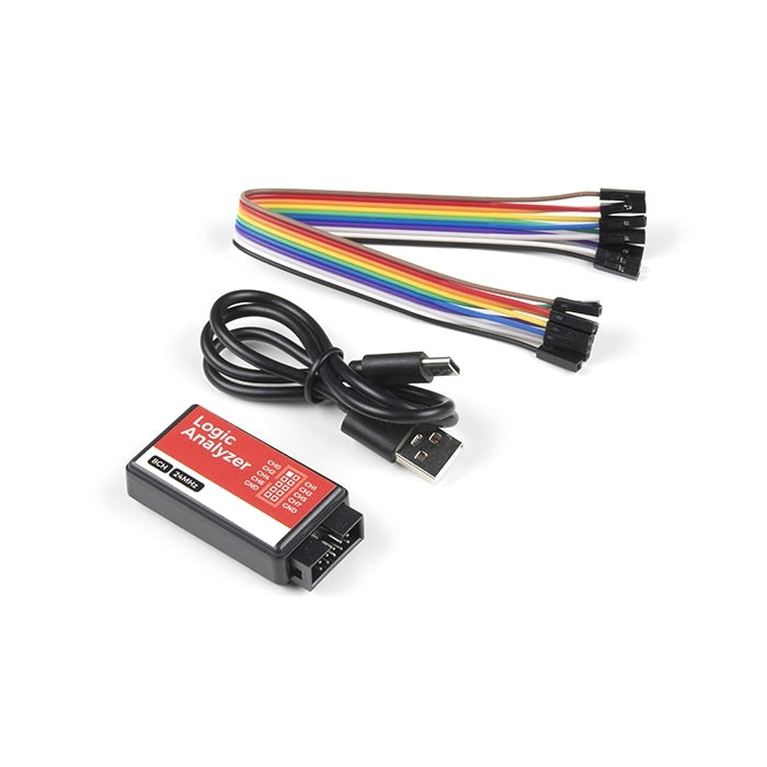 USB logic analyzer 24MHz 8-channel for microcontroller and embedded debugging
