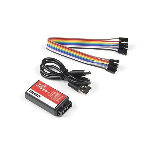 USB logic analyzer 24MHz 8-channel for microcontroller and embedded debugging