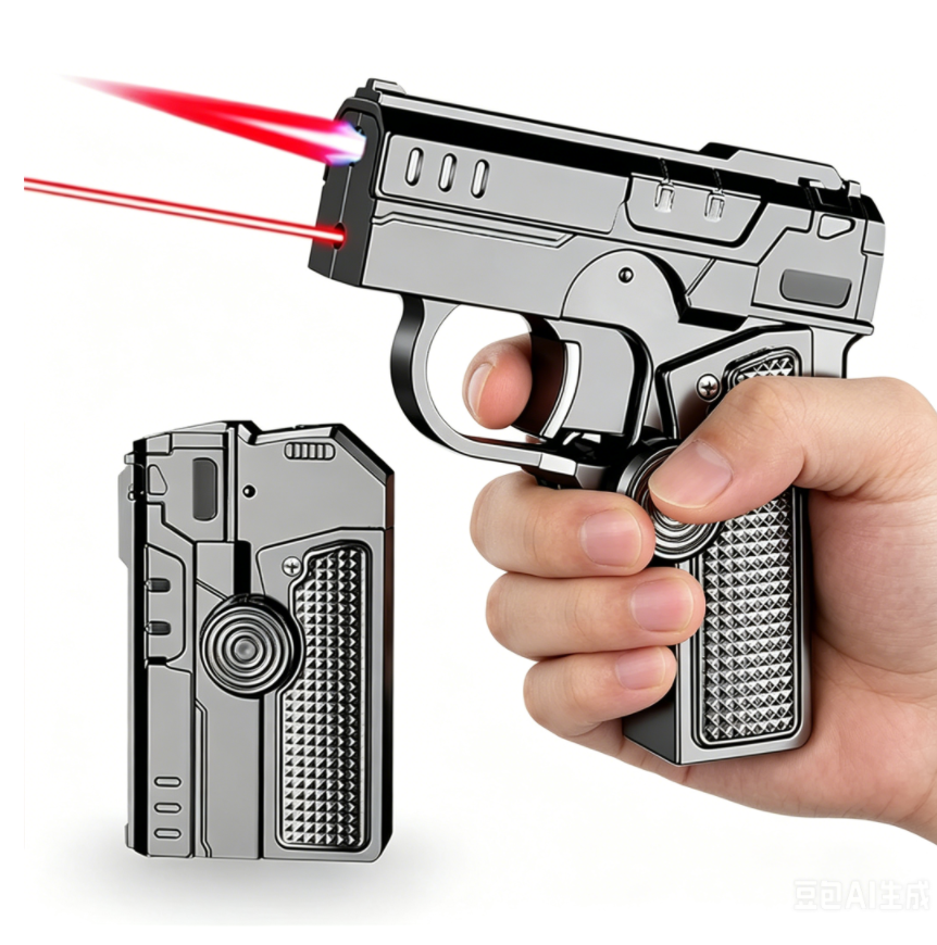 2-in-1 Fidget Lighter — Windproof Novelty EDC Gadget