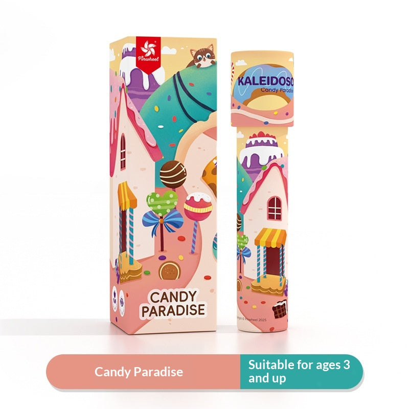 Multifunctional Kaleidoscope with Triangular Prism Set