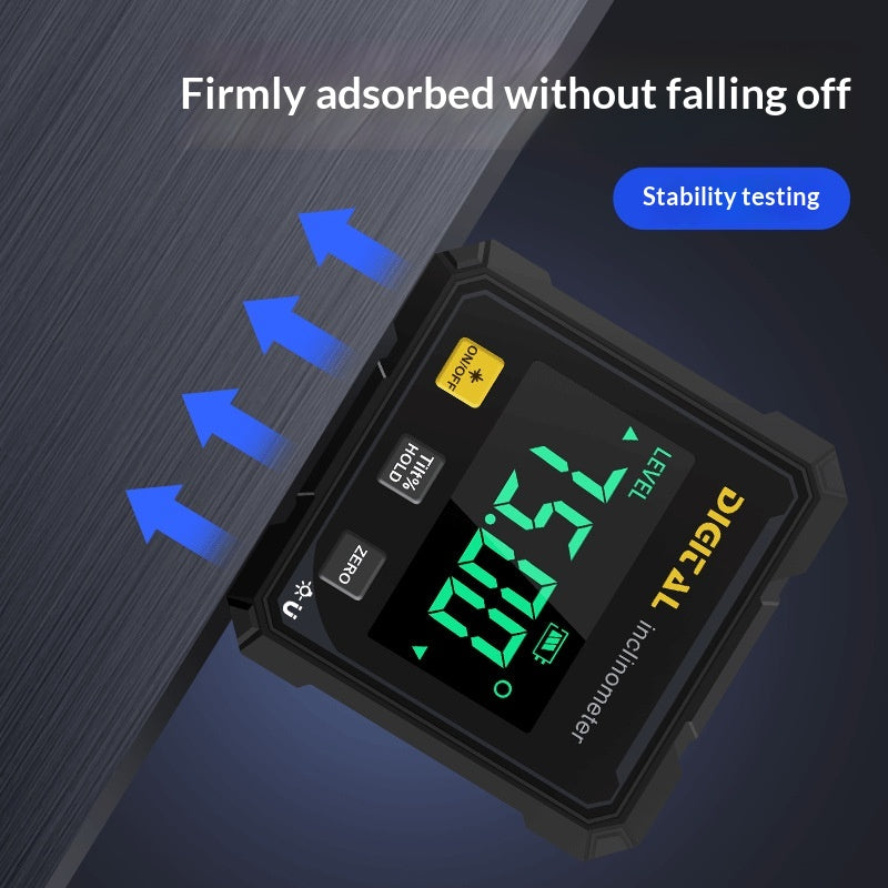 Dual-Laser Digital Inclinometer — High-Precision Level