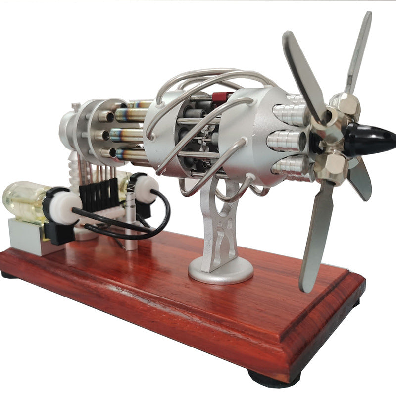 Magnetic Self-Circulating Stirling Generator Model