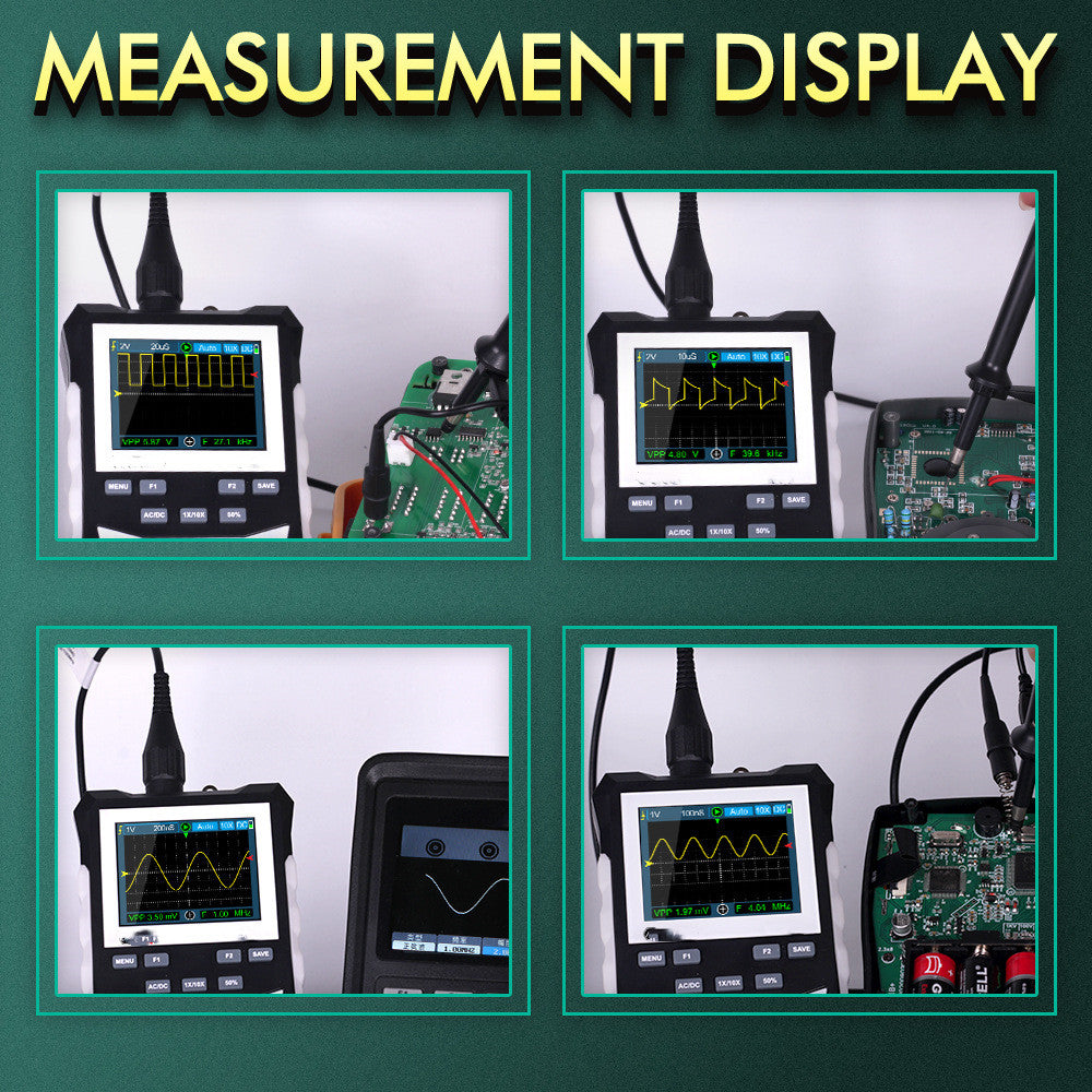 New Handheld Color Analog Oscilloscope