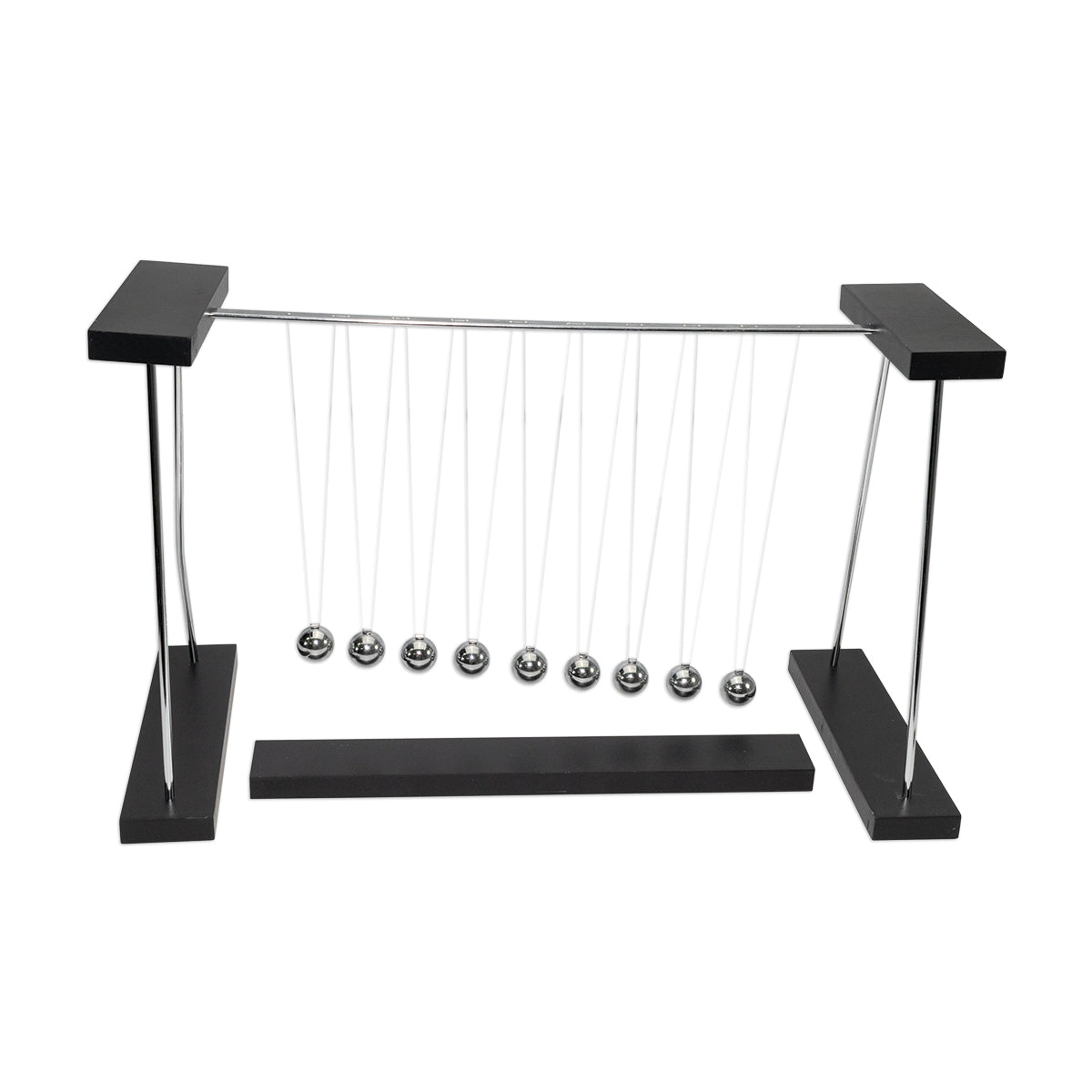 Pendulum Wave Machine — 15-Ball Harmonic Motion Demonstrator