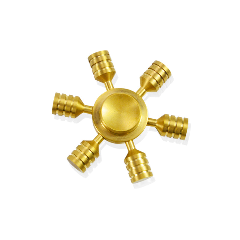 Fingertip Gyroscope Zinc Alloy Vintage Copper Finger Decompression