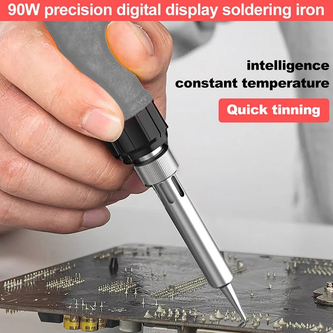 90W Soldering Iron Kit Electronics Welding Irons