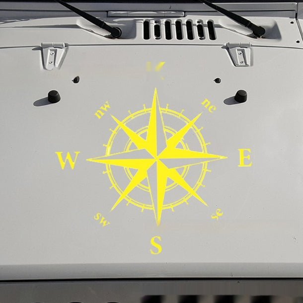 Car Compass Totem Sticker Decal