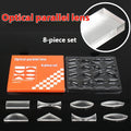 Junior High School Physics Geometry Optics Parallel Lens 8-piece Set