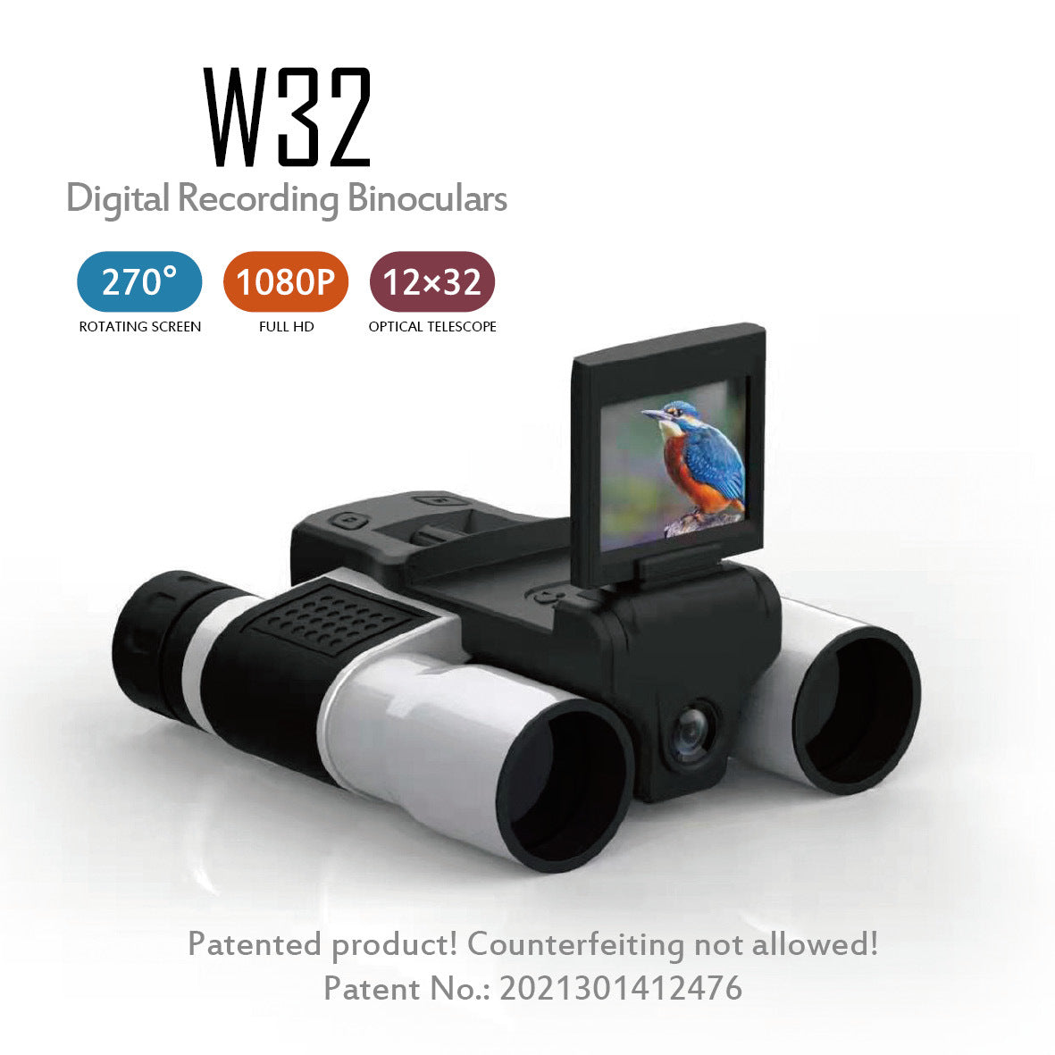 Head-Mounted Night Vision Binoculars — IR, Hands-Free