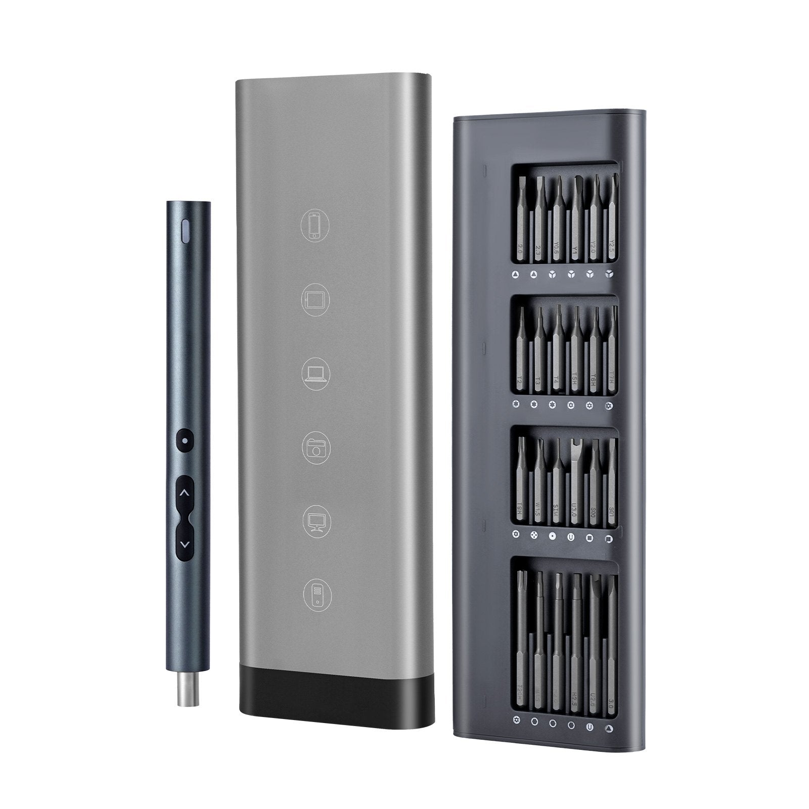 Electric Precision Screwdriver Set 48 Magnetic Bits