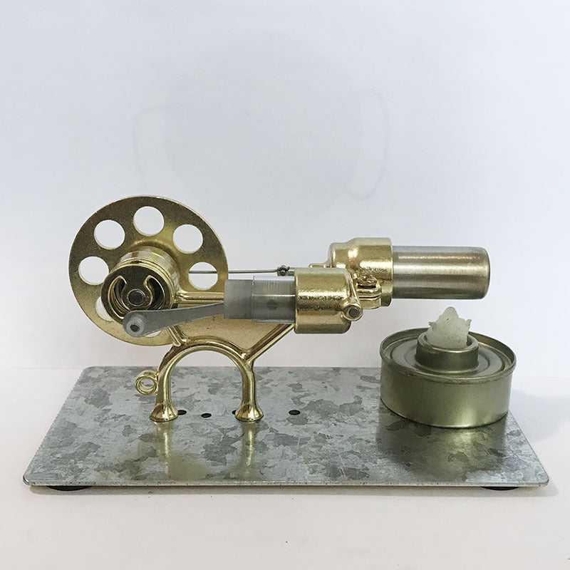 Steam Engine Generator Model — Physics Demonstration