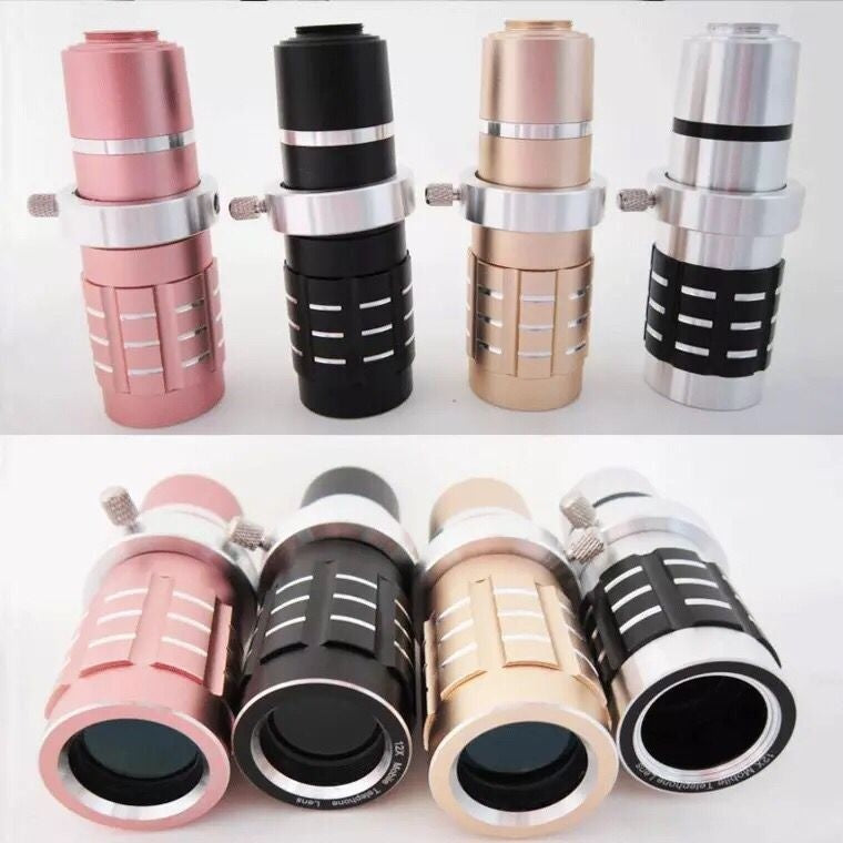 Zoom Metal Phone Telescope Lens For High-definition Photography