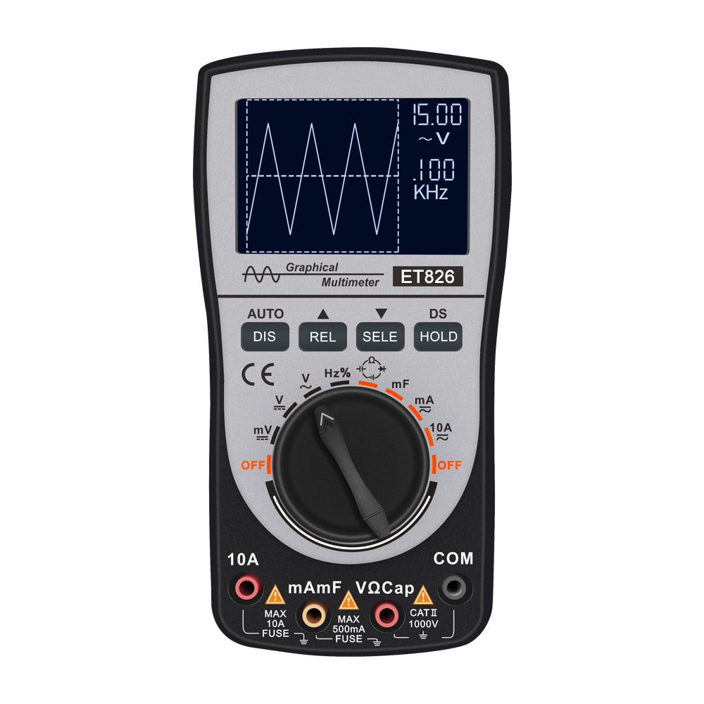 Oscilloscope + Multimeter Two In One Et826 20khz Bandwidth