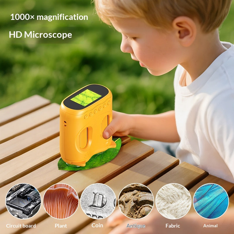 Kids Binocular Telescope & Microscope Set