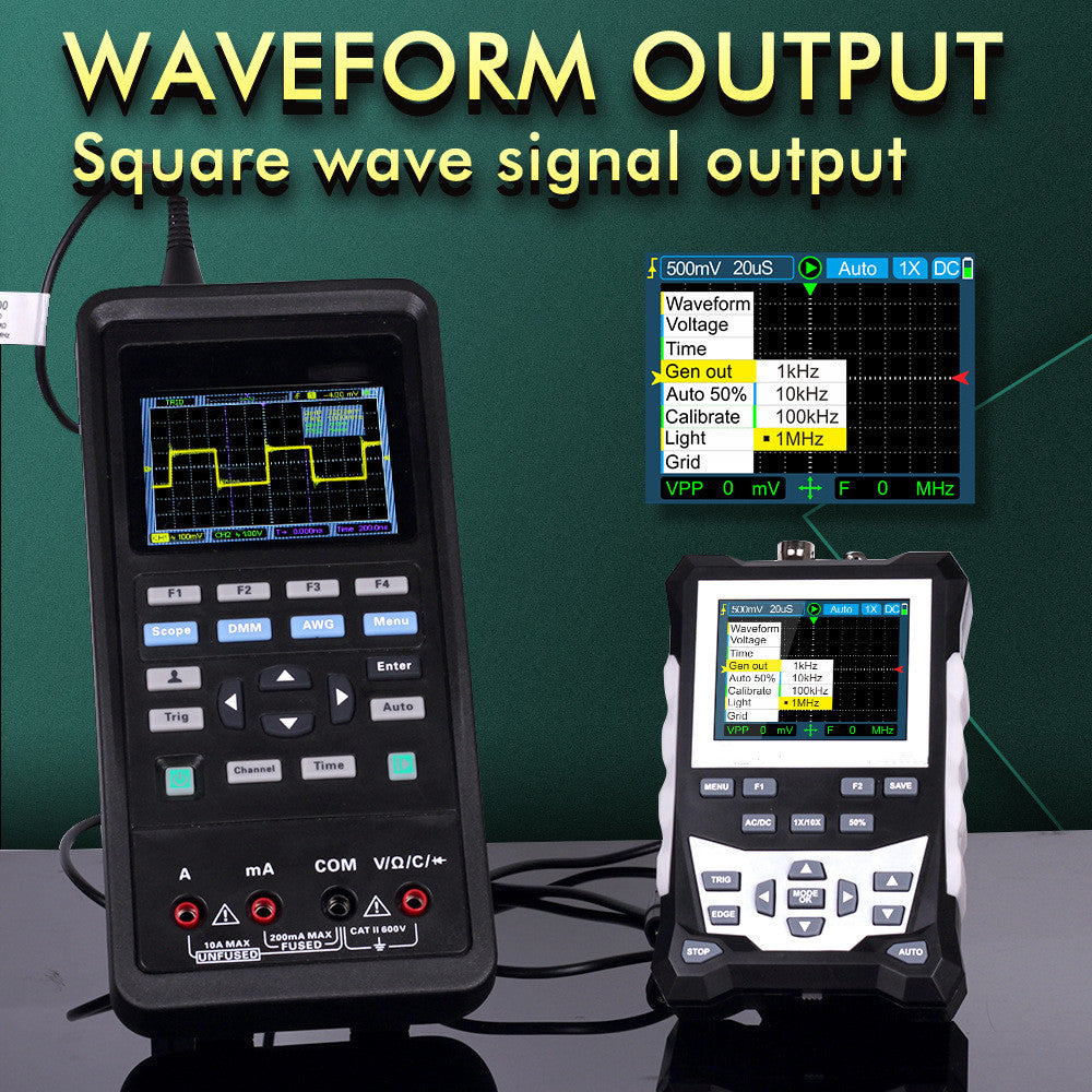 New Handheld Color Analog Oscilloscope