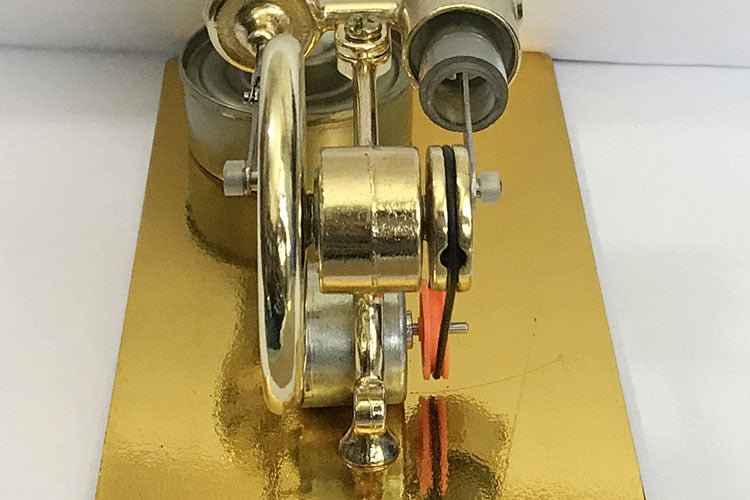 Classic Stirling Engine — Hot Air Heat Engine Demo