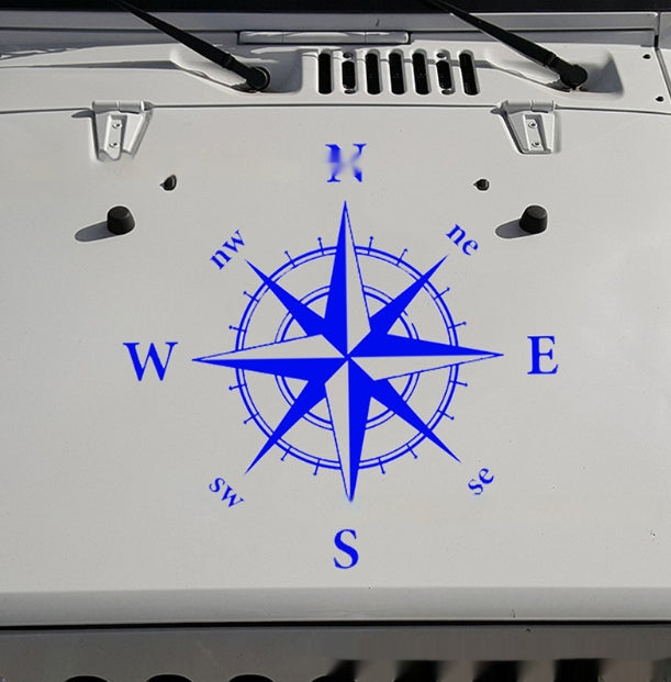 Car Compass Totem Sticker Decal