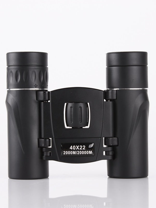 Folding Binoculars Factory, High-power, High-definition, Low-light Night Vision, Outdoor Pocket-sized Mini 40X22