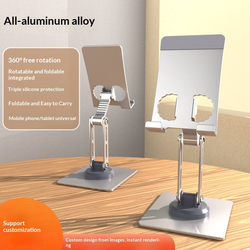360 Adjustable Aluminum Phone and Tablet Stand — Desktop Mount