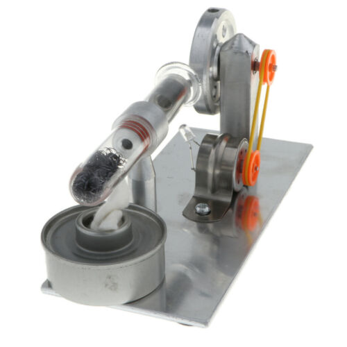 Single-Cylinder Stirling Engine — Power Generation Model