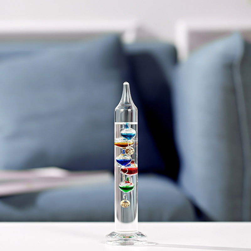Galileo Colored Ball Physics Thermometer
