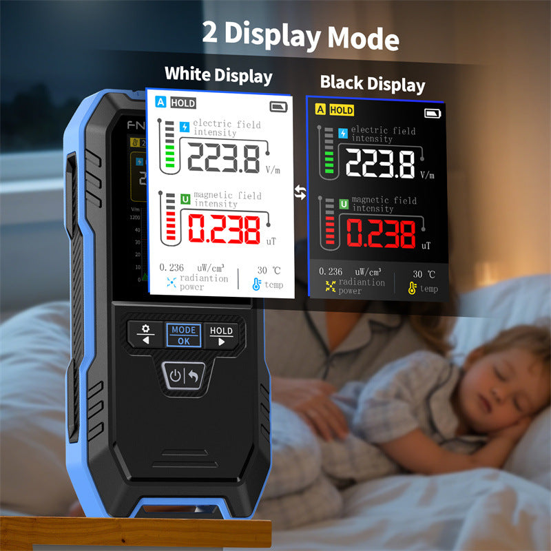 FNIRSI ERD-10 two display modes lifestyle shot
