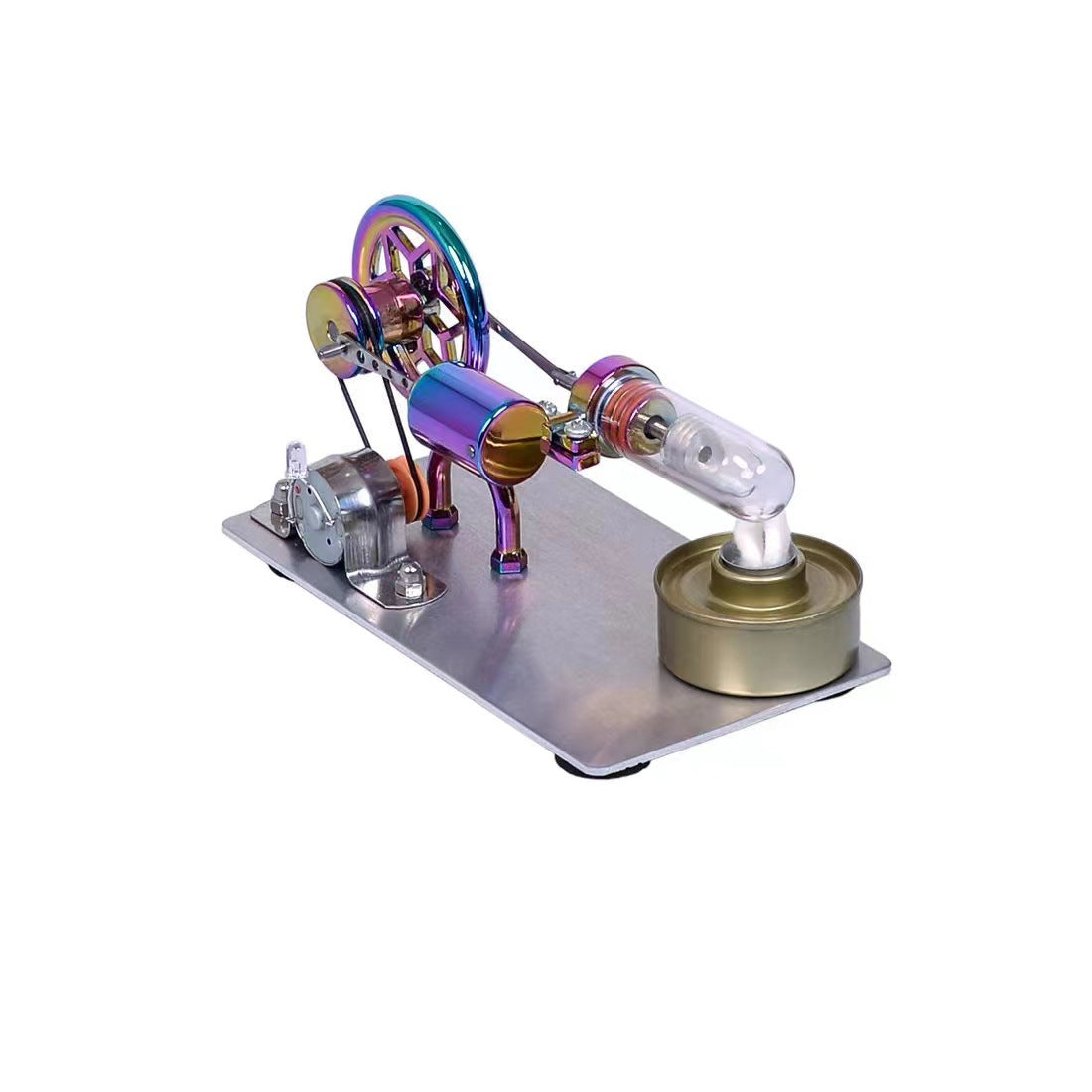 Simplified Puzzle Toy Stirling Engine Model