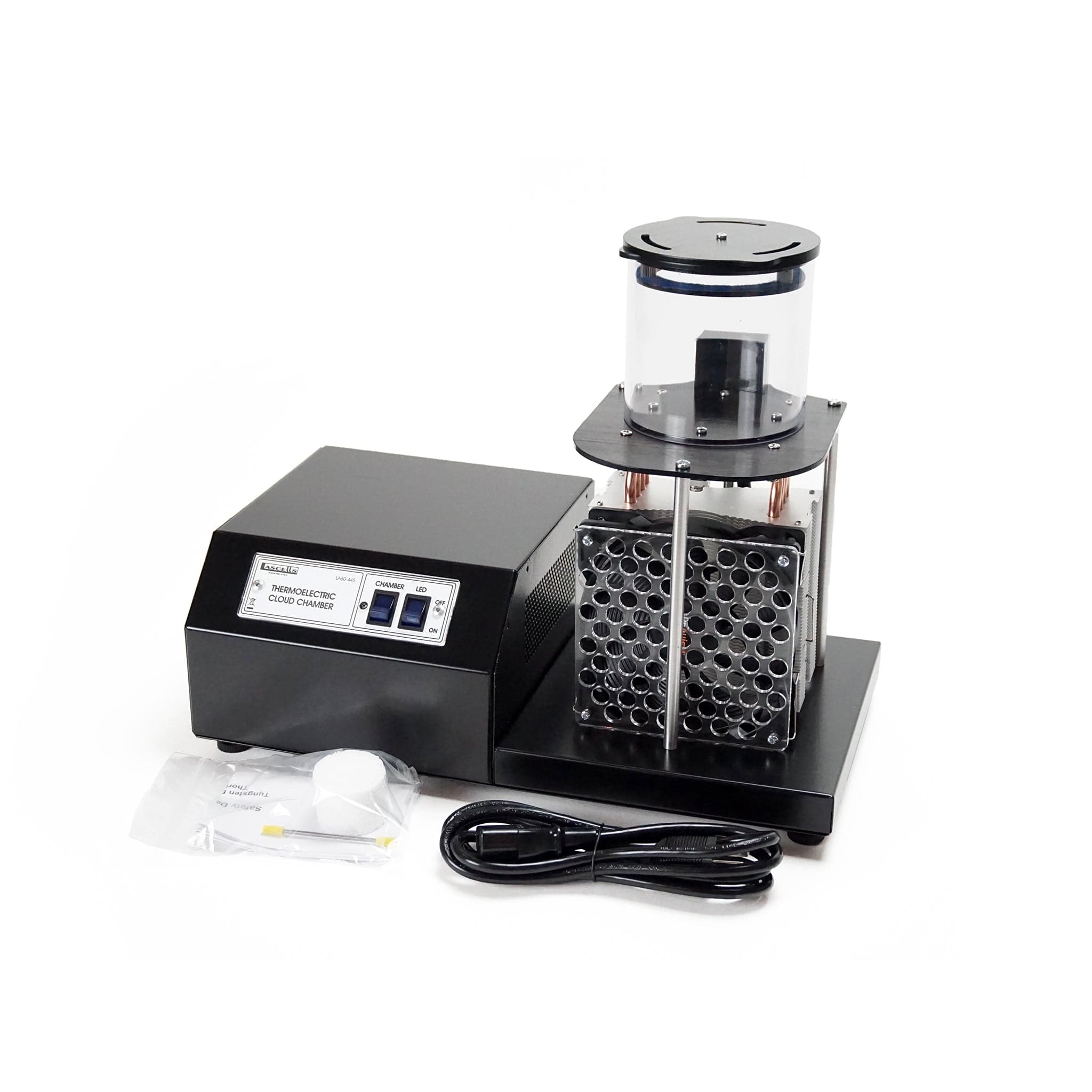 Cloud Chamber — Observe Cosmic Rays and Radioactive Decay in Real Time