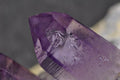 Natural quartz crystal cluster grown from solution