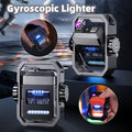 Double Arc Electric Pulse Lighter — Gyroscope Design