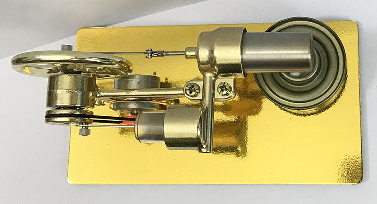 Classic Stirling Engine — Hot Air Heat Engine Demo