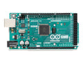 Arduino Mega 2560 R3 — ATmega2560 microcontroller development board, front view