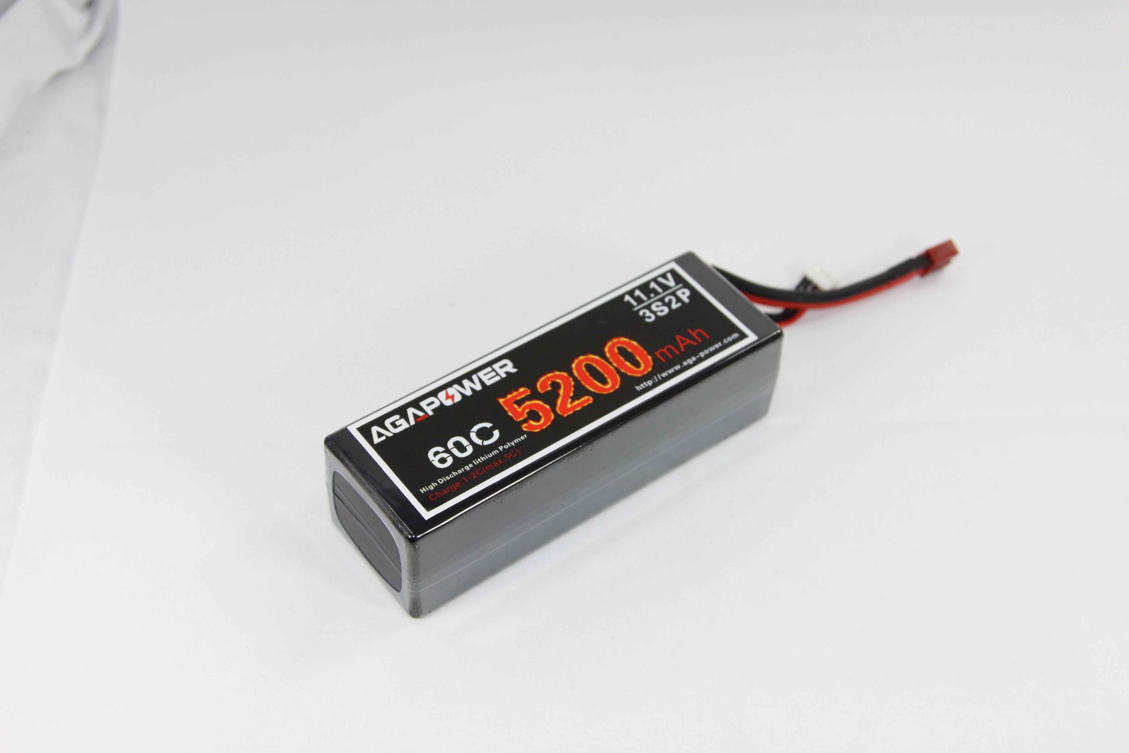 High-voltage 6S LiPo battery pack for RC aircraft and high-performance applications