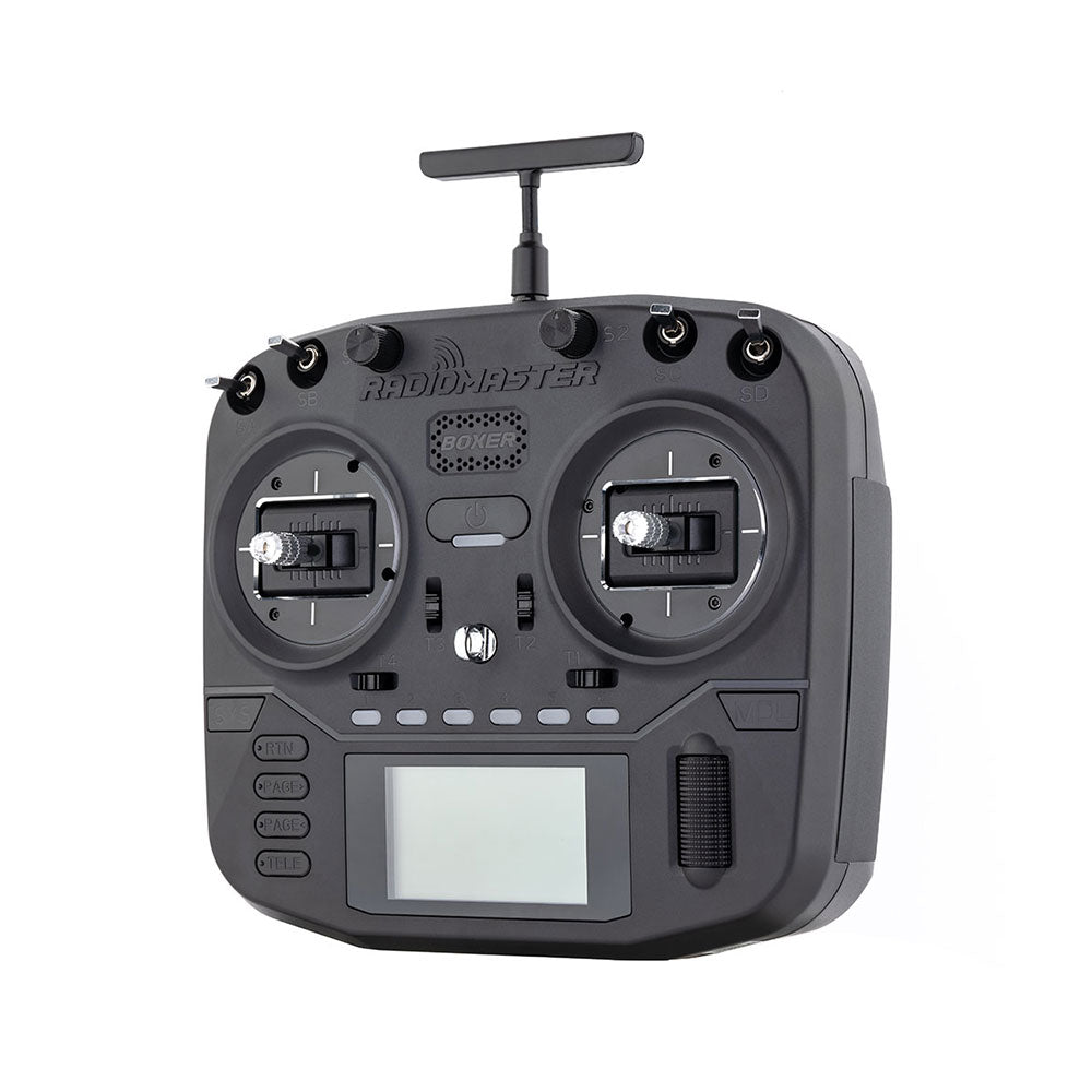 RadioMaster Boxer ELRS compact FPV radio controller side view