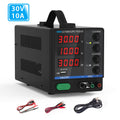 DC bench power supply 30V 10A variable adjustable with digital display