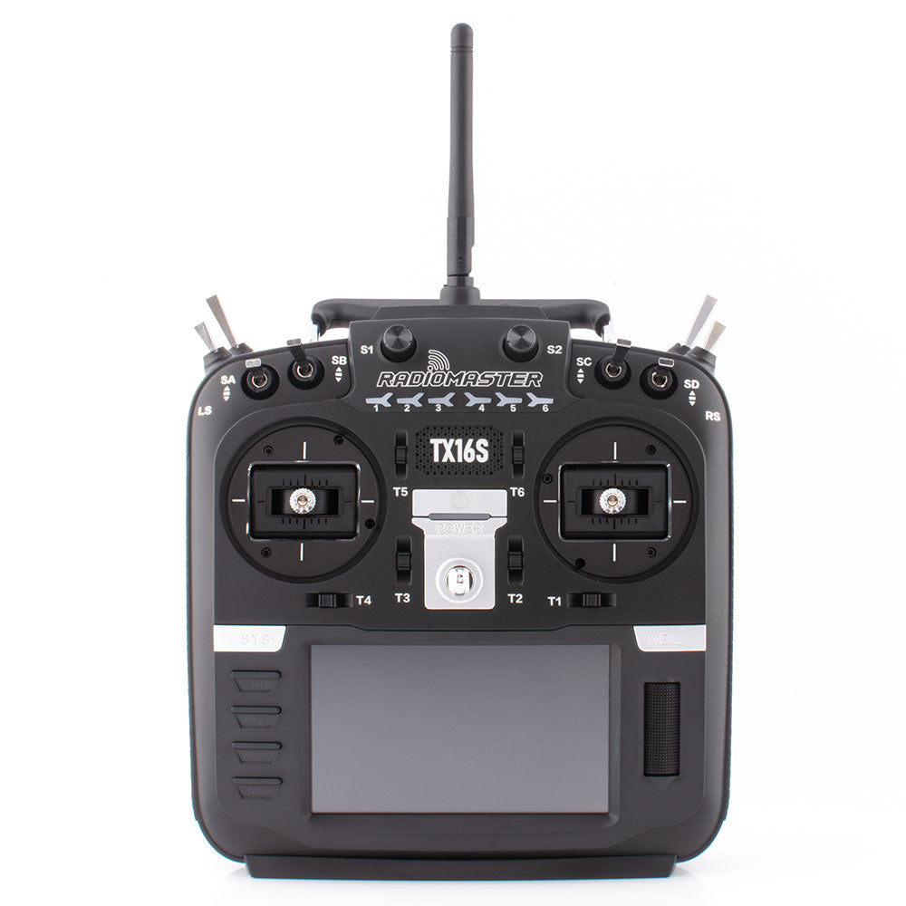 RadioMaster TX16S Mark II Max ELRS radio controller with AG01 hall gimbal
