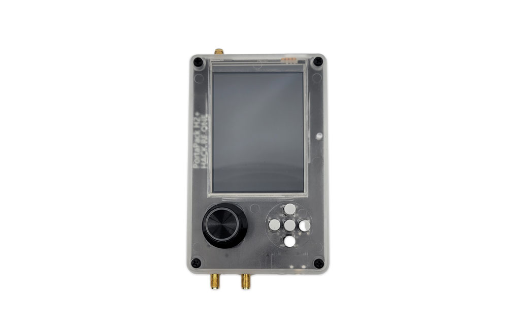 HackRF One PortaPack H4M software defined radio handheld device