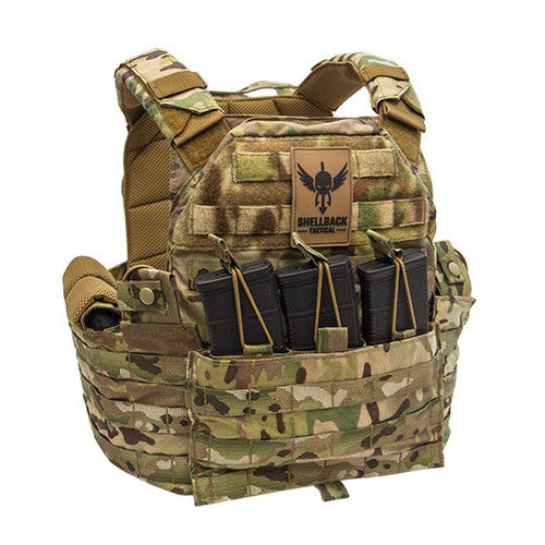 Tactical Plate Carrier Vest — MOLLE Modular Load-Bearing