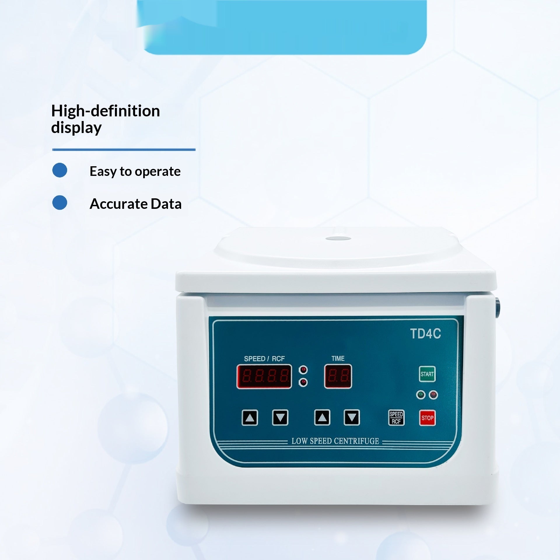 Desktop Digital-display Low-speed Electric Centrifuge